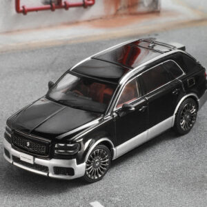 GCD #KS050-460 1/64 Toyota Century SUV (Black & Silver, RHD)