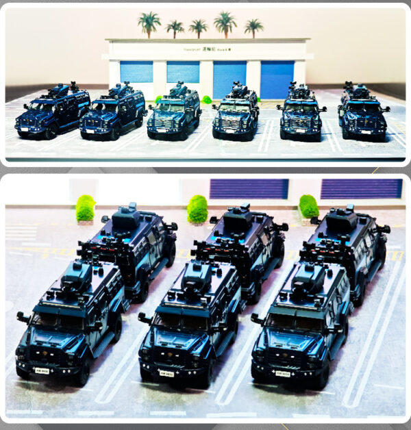 Hong Kong Police Sabertooth Armed Vehicle